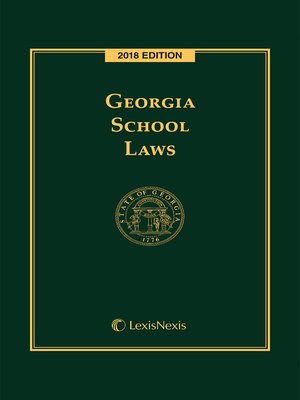 cover image of Georgia School Laws